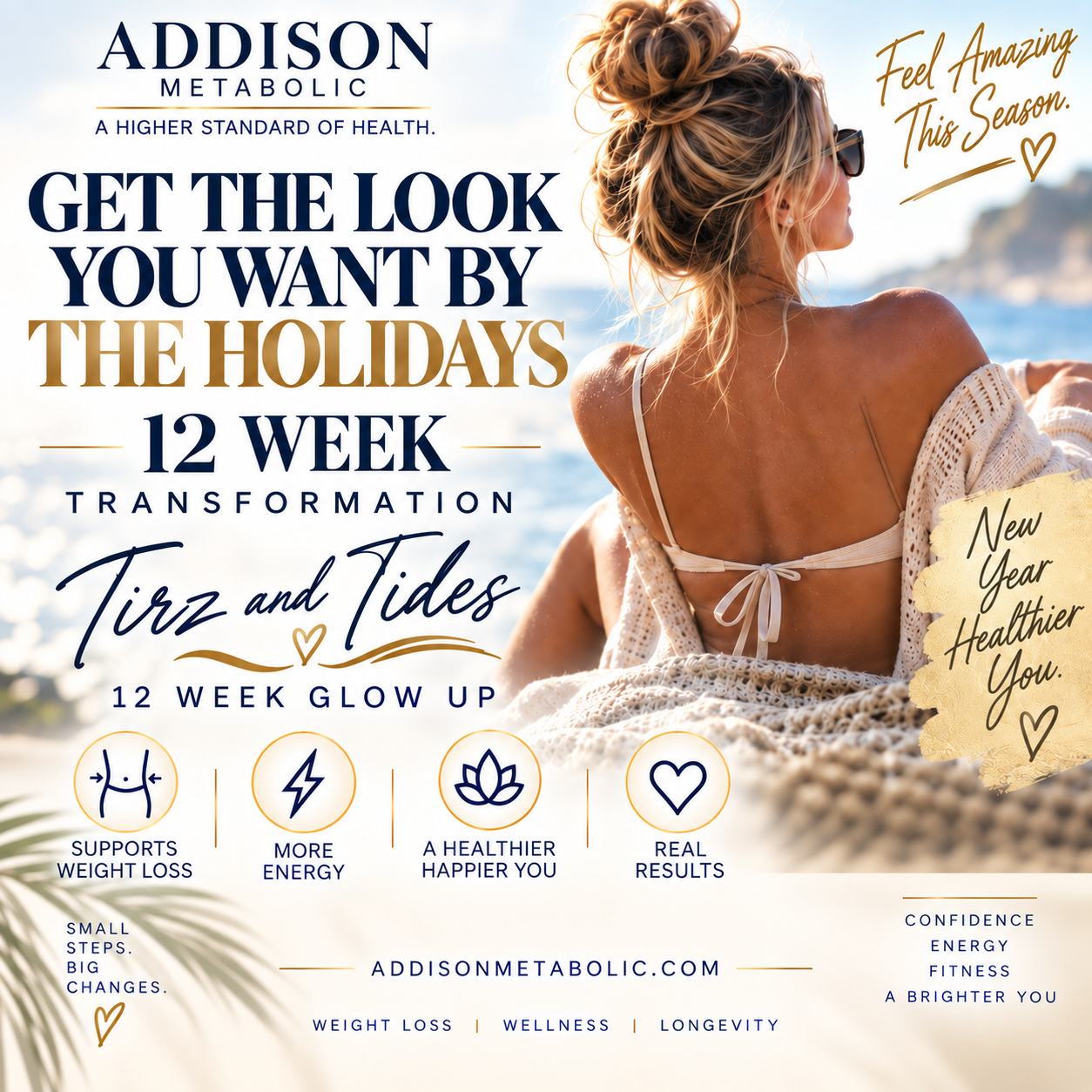 Weight loss program results — Addison Metabolic